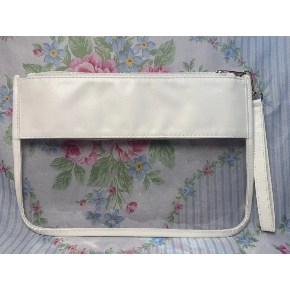 Clear‎ SNACKS Wristlet Pouch 8x12